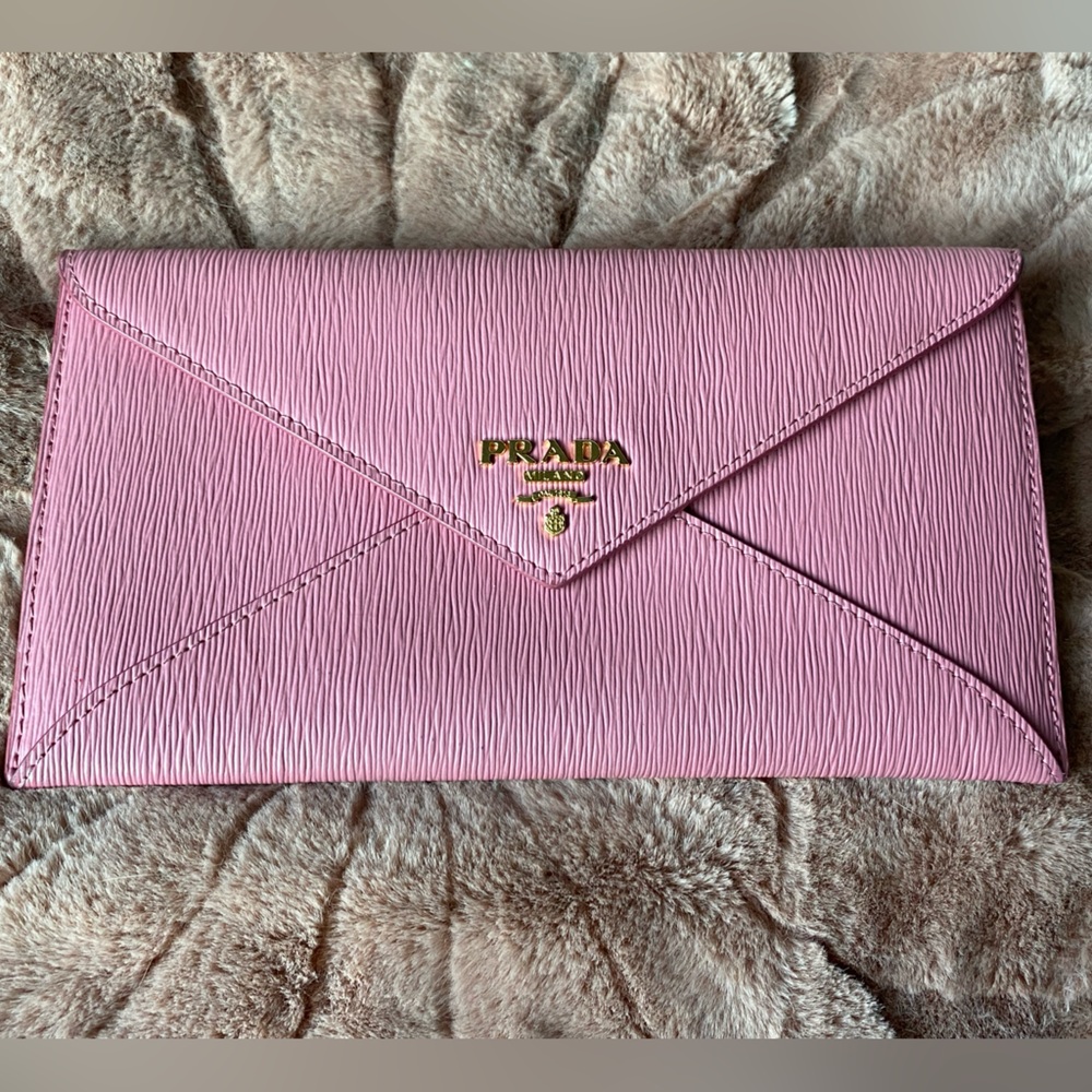 PRADA Saffiano Envelope Wallet